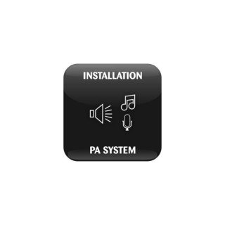 INSTALLATION OF SPEAKERS (CABLE LAYING IN CLIENTS SCOPE)